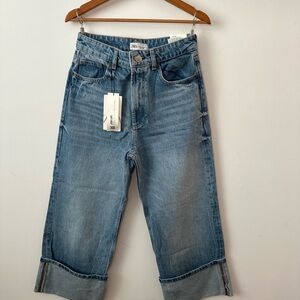 Zara Women's Wide Leg Jeans